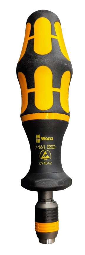 Wera 05074842001 7461 ESD Pre-Settable Hex Torque Screwdriver 1.2Nm Like New