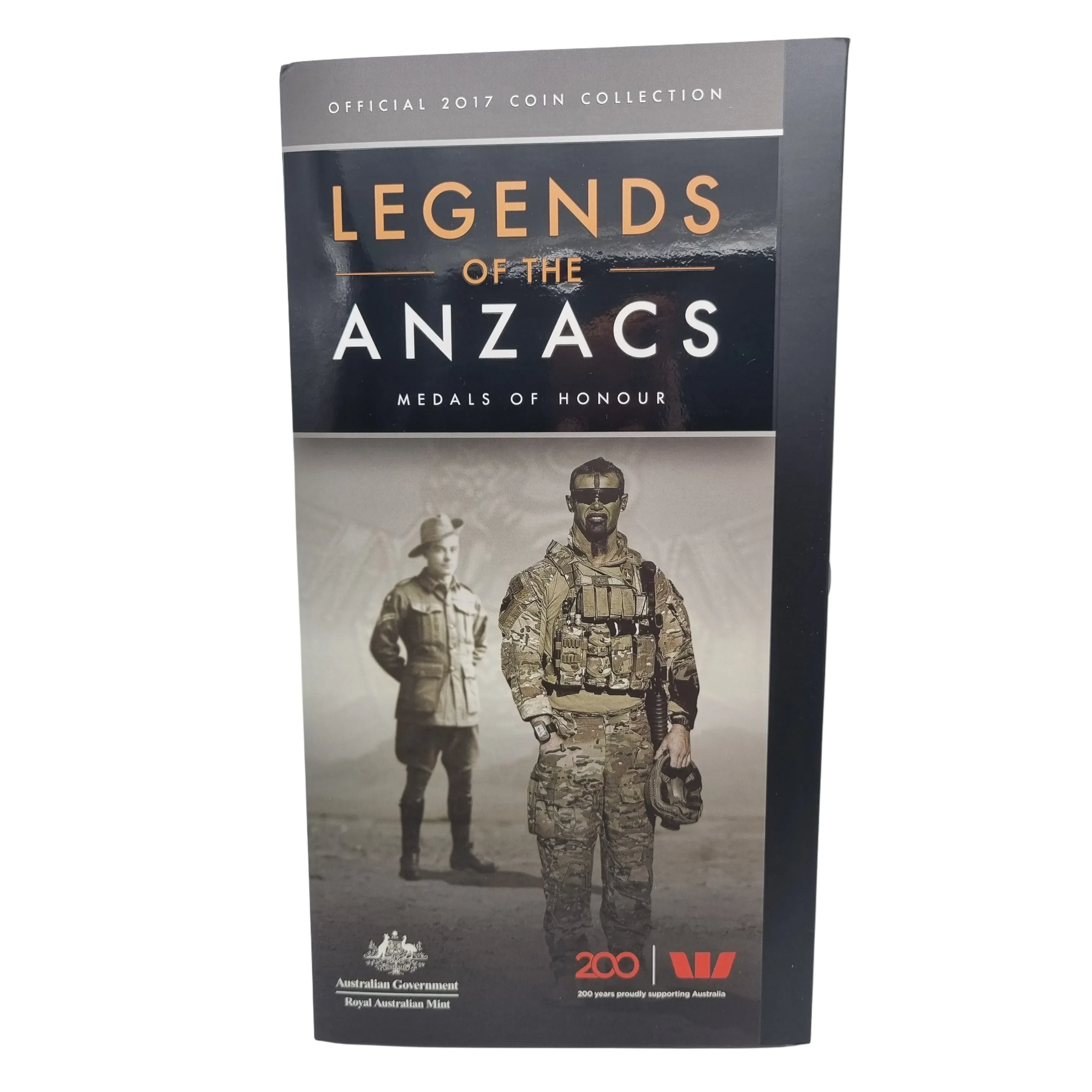 Royal Australian Mint: Legend Of The ANZACS Official 2017 14 Coin Collection In Folder