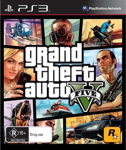 Grand Theft Auto 5 PS3 Game  (GE)