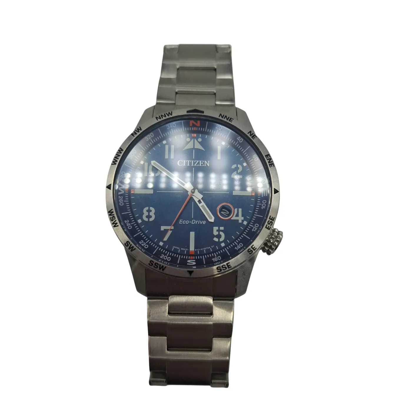 Unisex Silver Citizen Watch E111-S128242 (WR 1418384)