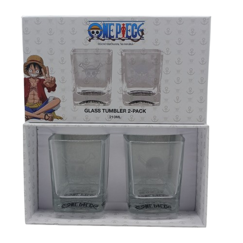 Toei Animation One Piece 2 Glass Tumbler Pack (CP 1408676)