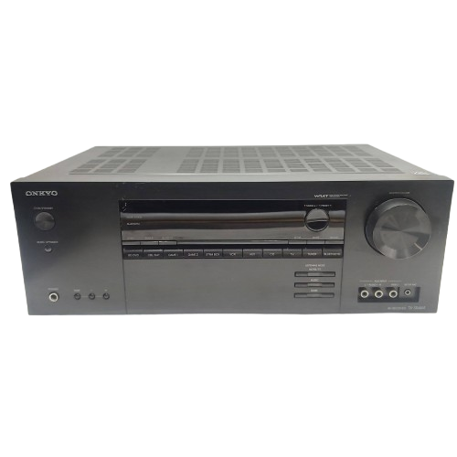 Onkyo TX-SR444 7.1 Channel A/V Receiver – 115W/Ch, Dolby Atmos 5.1.2, 4K HDMI, Bluetooth, Remote Included (NA)