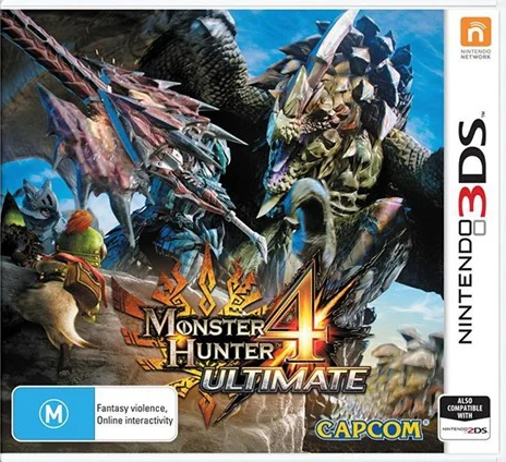 Monster Hunter 4 Ultimate Nintendo 3DS Cartridge Only (MR)