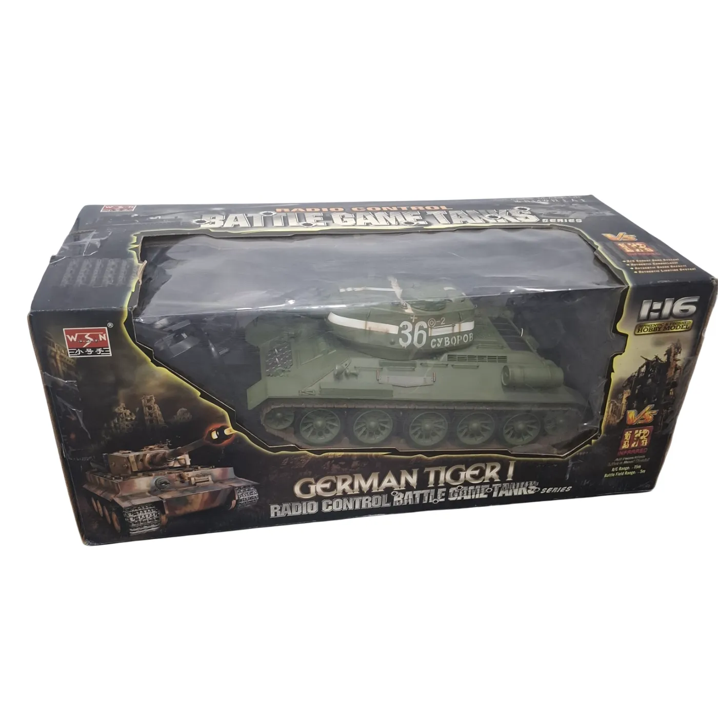 Wsn Remote Control Car German Tank Tiger 1 (WR 1421216)