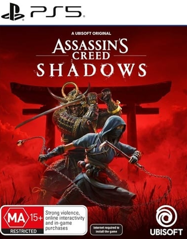 Assassin’s Creed Shadows PlayStation 5 Good Condition with Case No Manual (LN)