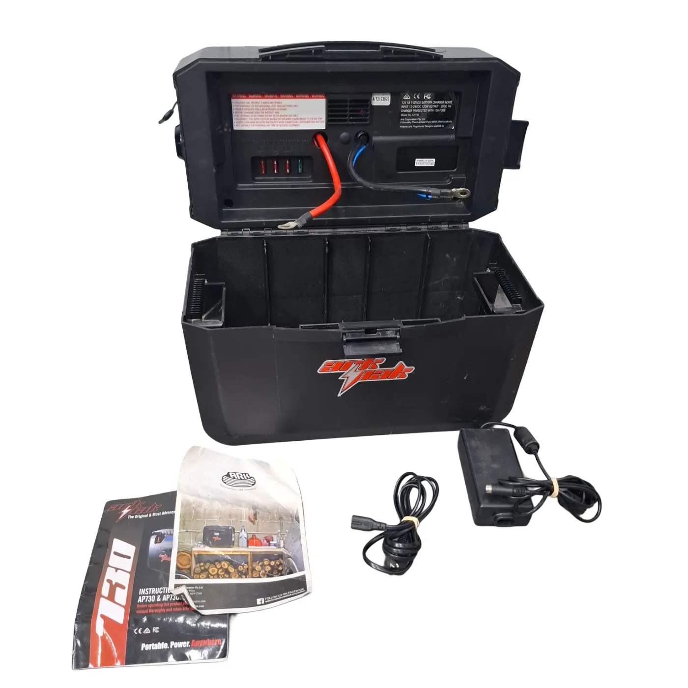 ArkPak Battery Charger AP730 Black (WR 1420807)