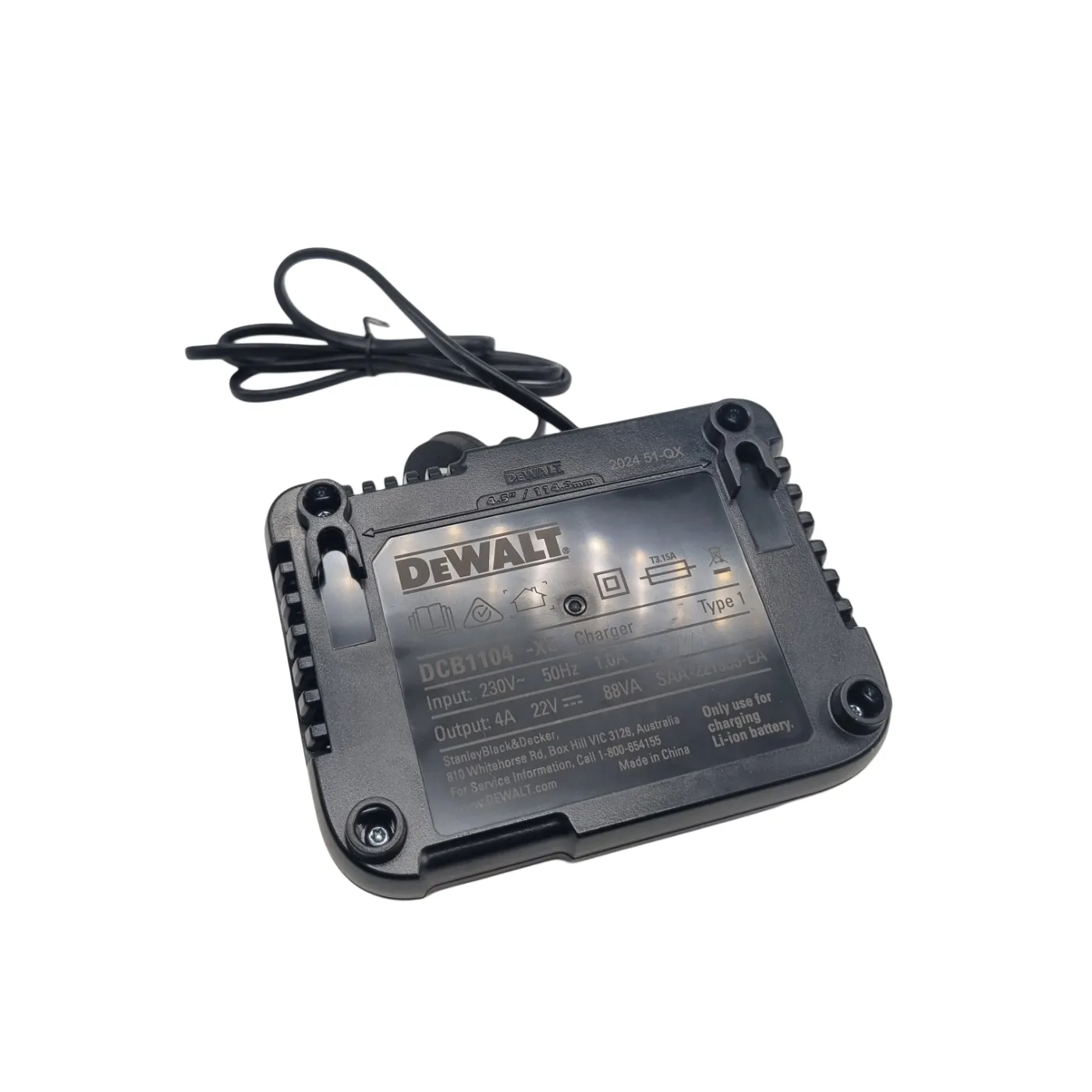 DEWALT DCB1104-XE Tool Battery Charger (WR)