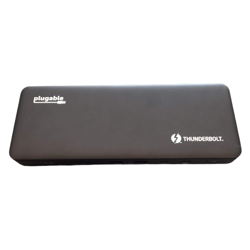 Plugable Thunderbolt 4 Dock for 4K Dual Monitors or Single 8K, 100W Laptop Charging