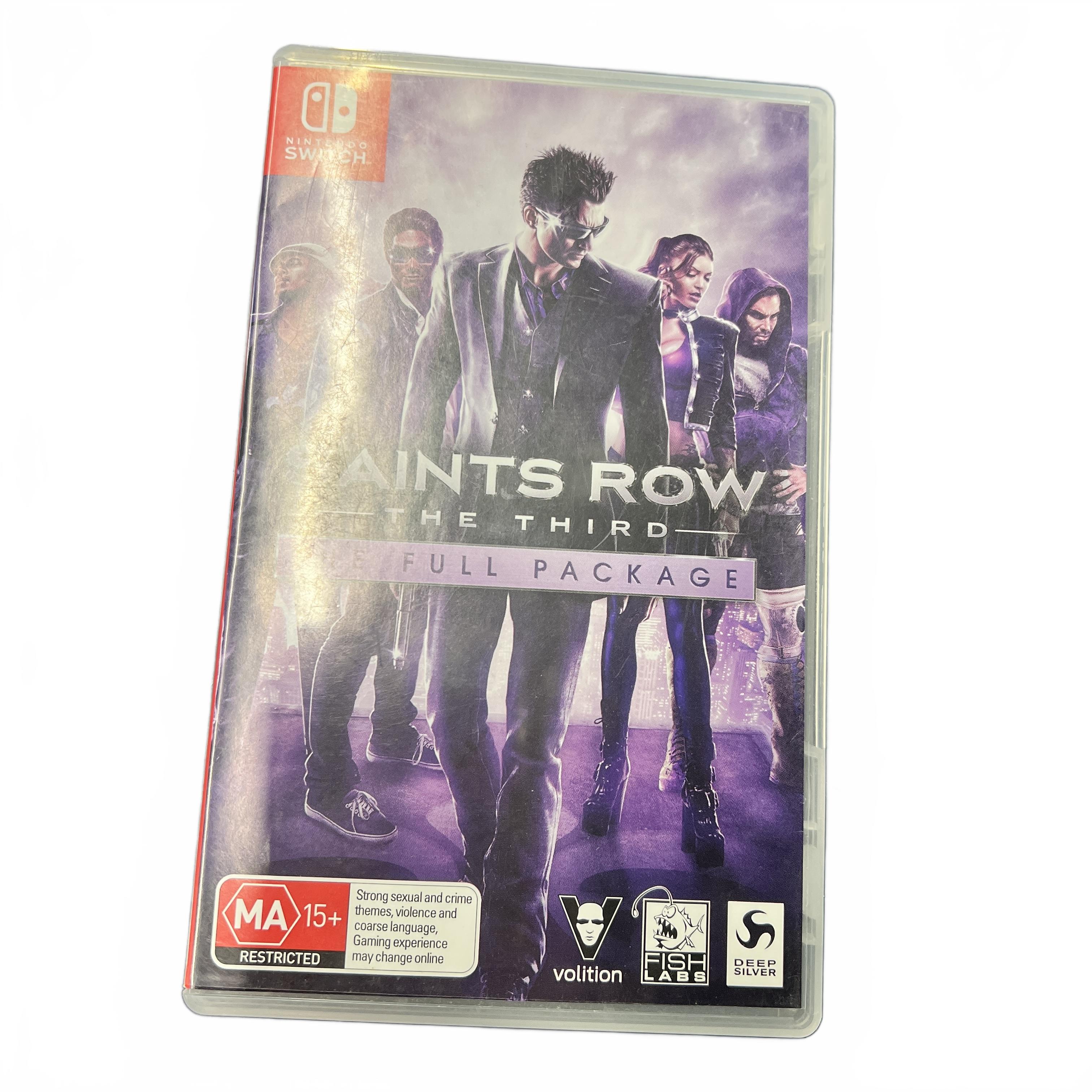 Saints Row The Third The Full Package Nintendo Switch (MK)