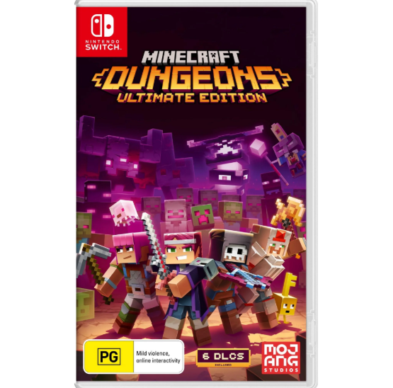 Minecraft Dungeons Ultimate Edition Nintendo Switch Game (WL 1423381)