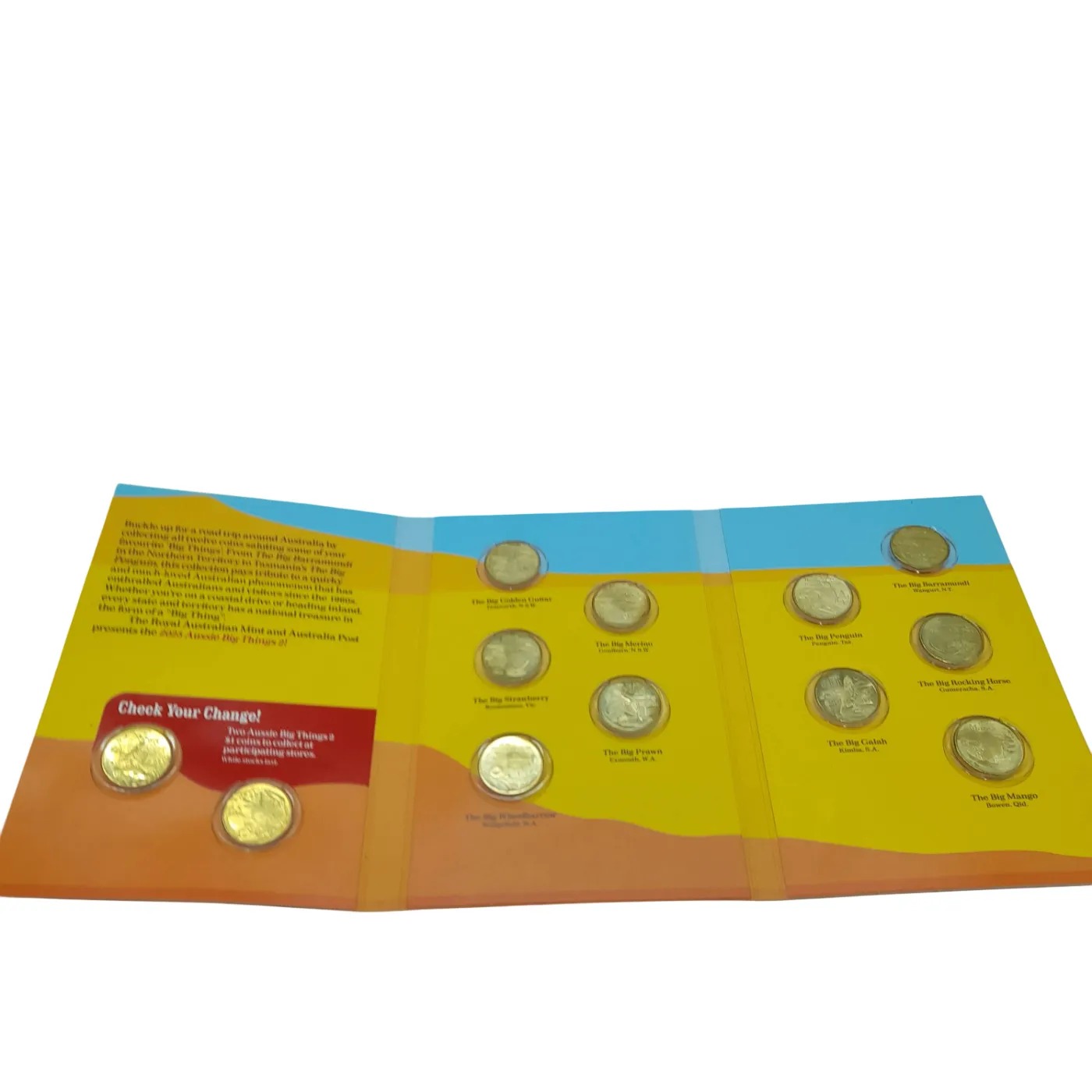 Aussie Big Things 2 Coin Collection – 12 Coins + Ram Roll (WL 1422721)