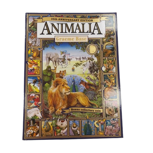 Animilia Coin Collection With Book And Gold Coin