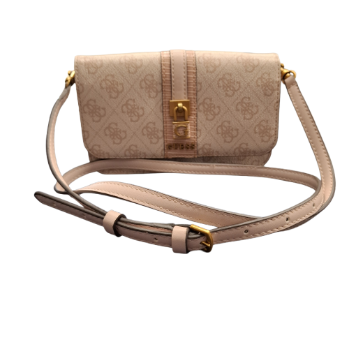 Guess Zamira Orchid Convertible Crossbody Flap Bag (JN)
