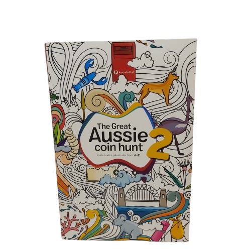 The Great Aussie Coin Hunt 2 Coins With Unopened Coin Tube