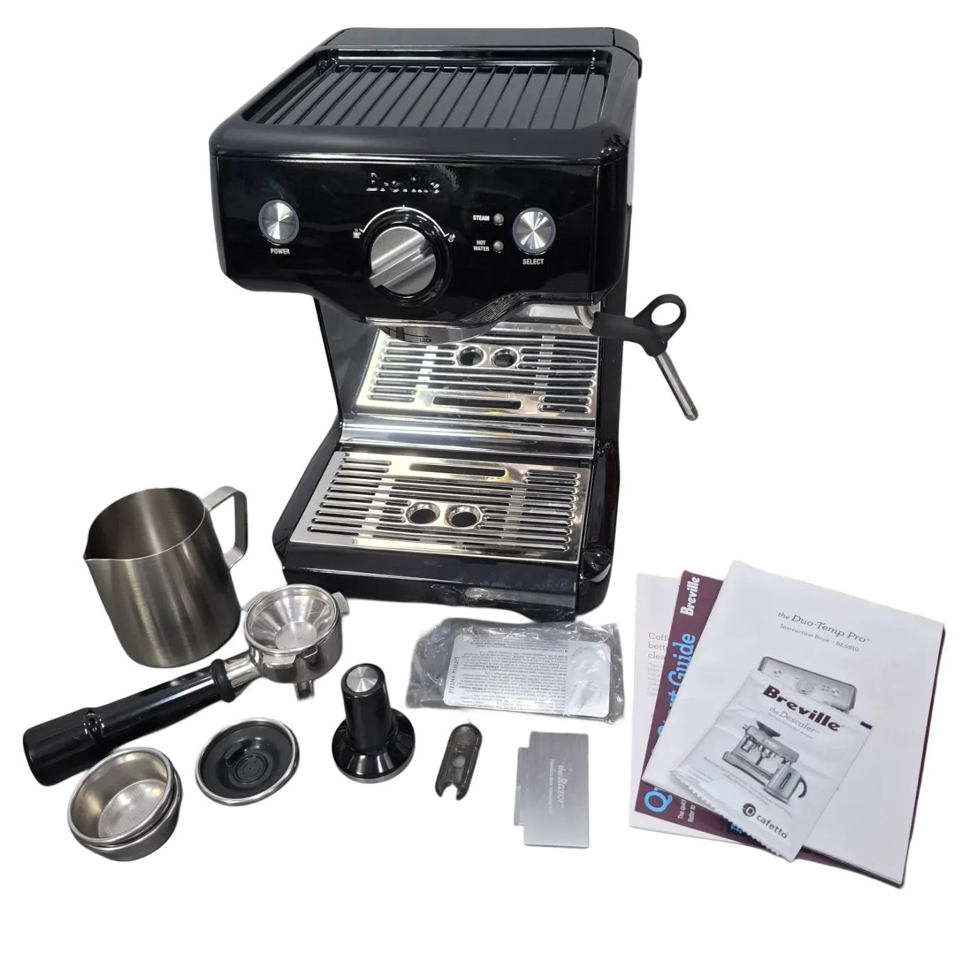 Breville Duo Temp Pro Coffee Machine BES810 BKSANZ Black (WR 1417649)