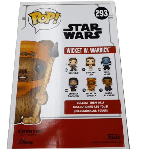 Star Wars Wicket W Warrick Pop Vinyl Figure (LN)
