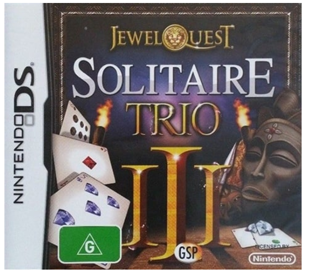 Solitare Trio Nintendo DS Cartridge Only Good Condition (CP-1353447)