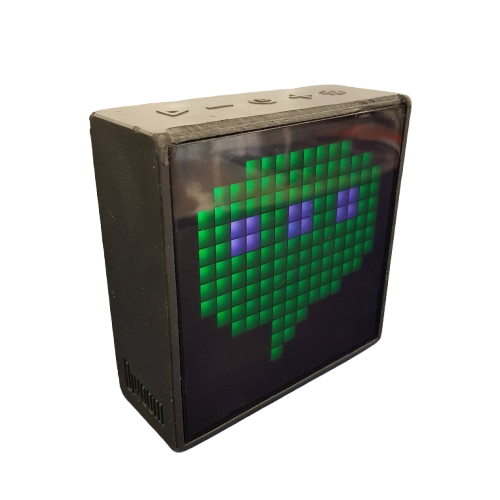 Timebox-Evo Pixel Art Speaker – 16×16 DIY LED Display & Alarm Clock (With Charging Cable Only) (MR)