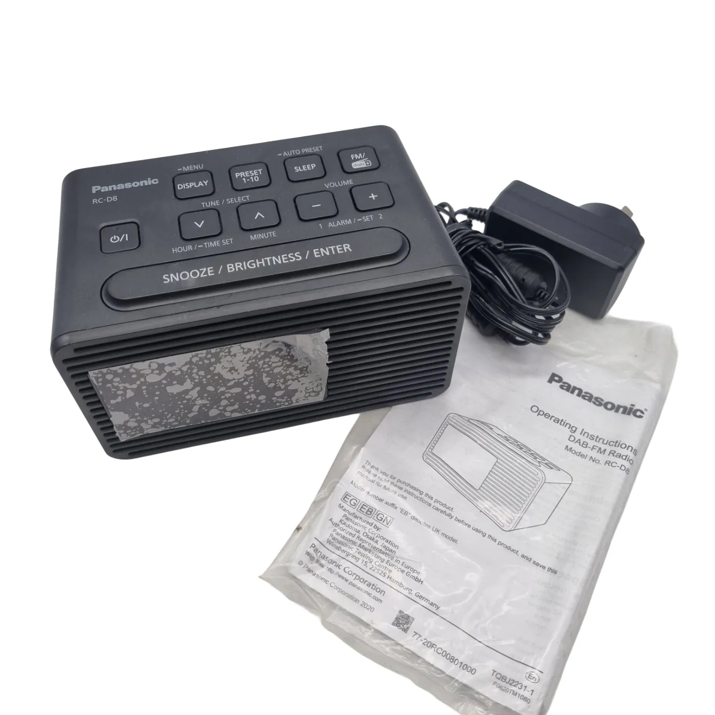 Panasonic Radio RC-D8GN-K + Box (WR 1414752)