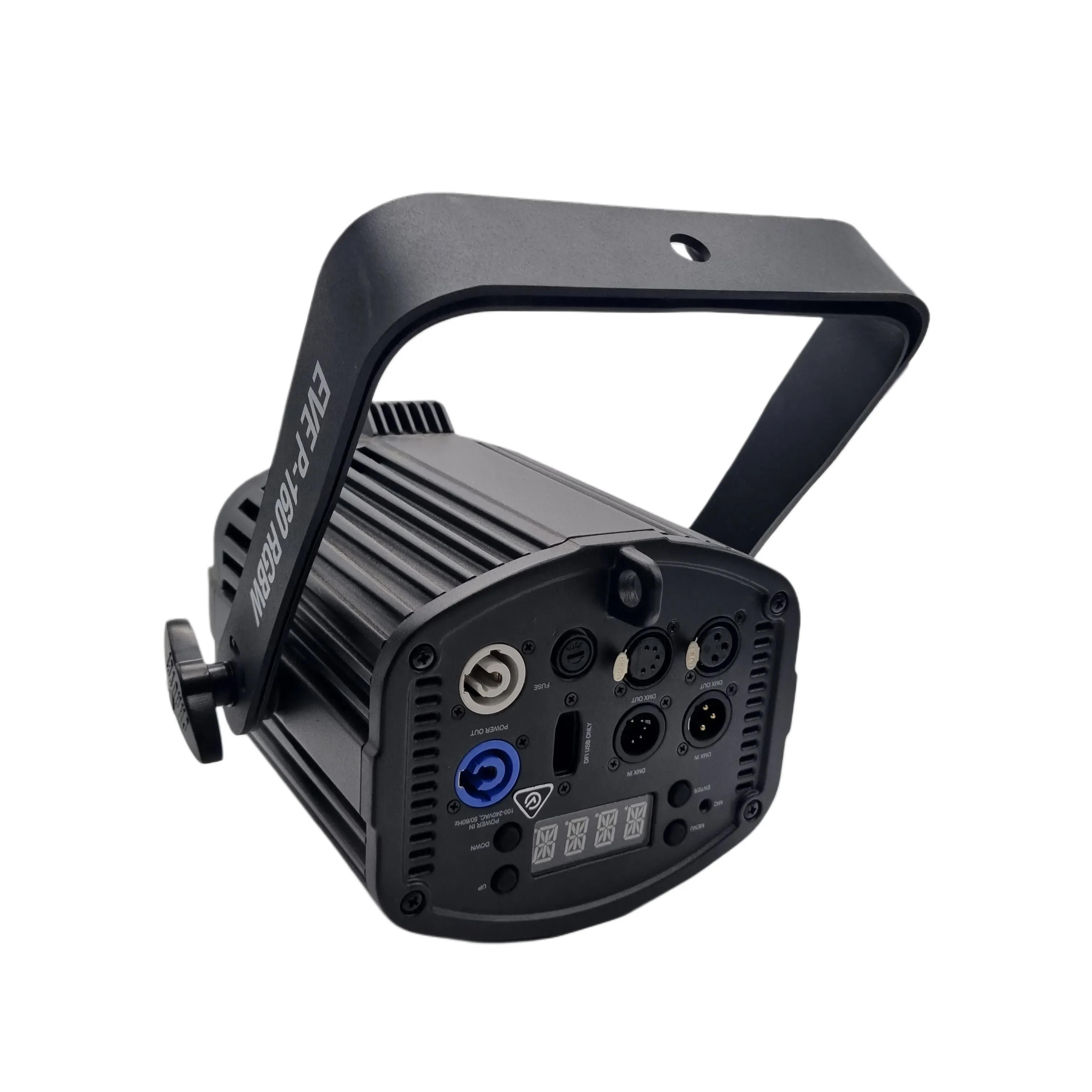 EVE P-160 RGBW Spotlight in box + Lense Cover + Bracket + Power Cord