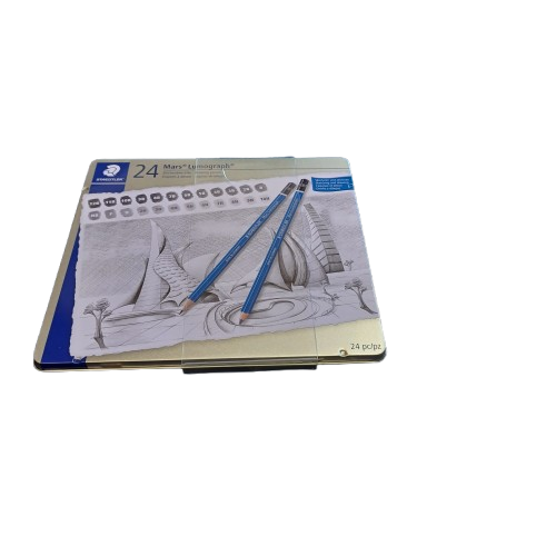 Staedtler Lumograph Pencils Black Lead Set ( LE )