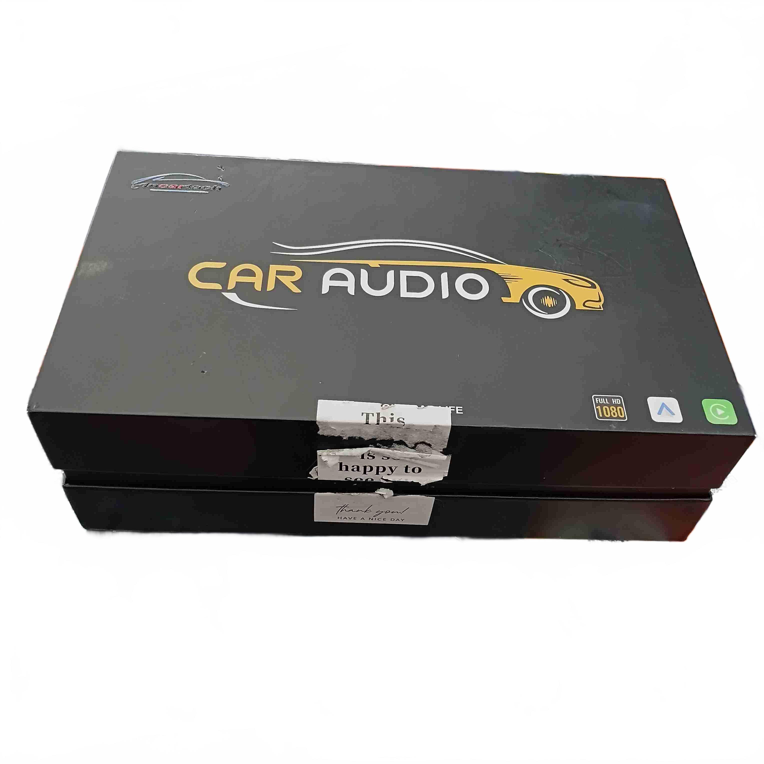 Incartech Car Stereo Suzuki, 9in Screen, Black, With Box, Manual, Wiring Harness, Mounting Brackets + Microphone **One Clip Broken Off** (CP 1435388)