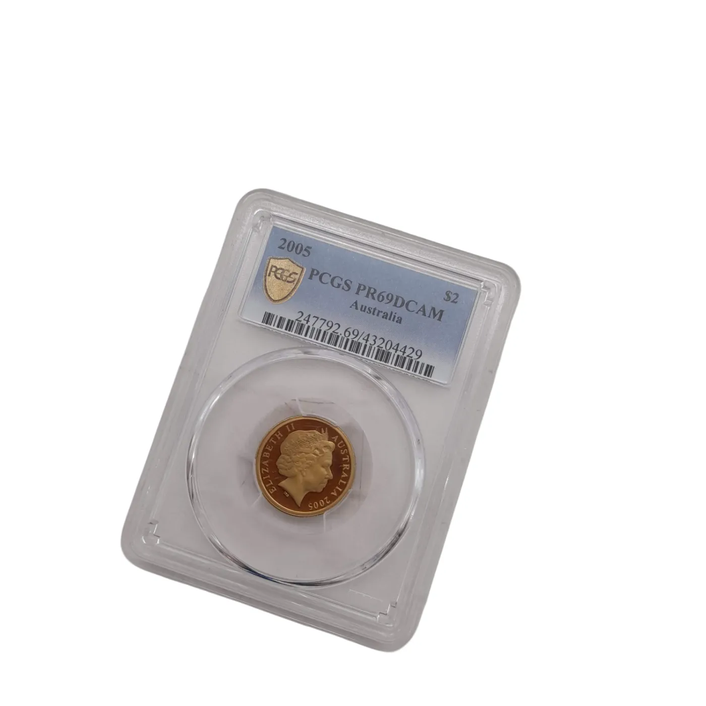 2005 Australian $2 Coin – PCGS PR69DCAM (WL)