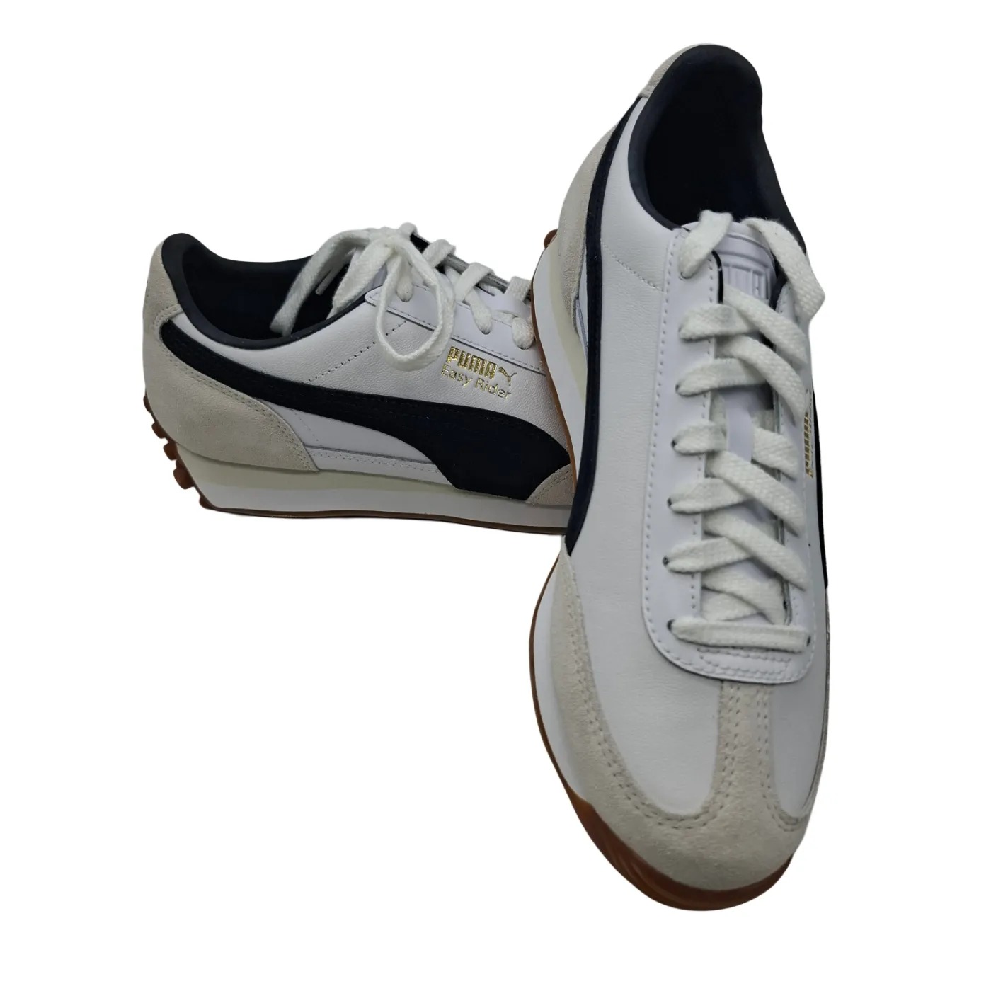 Puma Easy Rider Mix White Black Size:US 7 Shoes + Box (WR1420582)