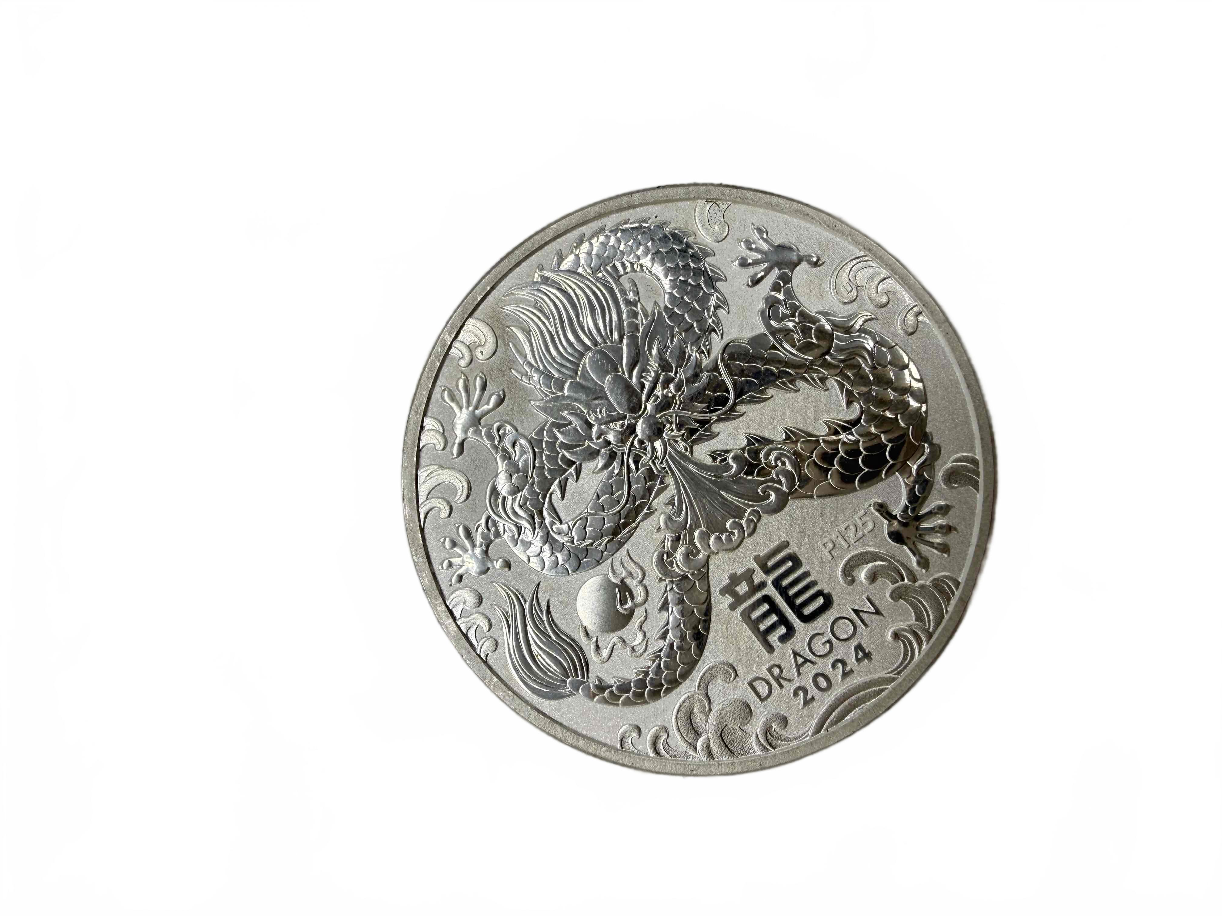 Silver Coin 2024 Year Of The Dragon 999 1oz ( WR 1423547)