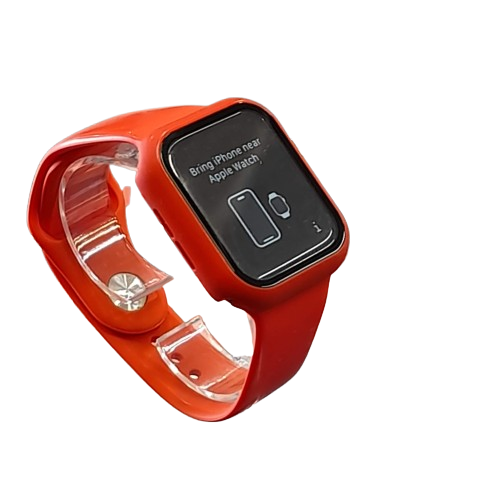 Apple Watch A2292 44mm Space Grey With Red Band And Charger (GE)