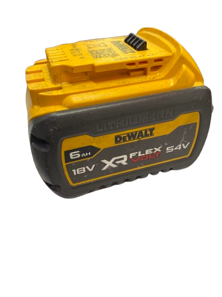 DEWALT TOOL BATTERY 18V 15AH FLEX VOLT X S/N:N874365 YELLOW TESTED (NG)