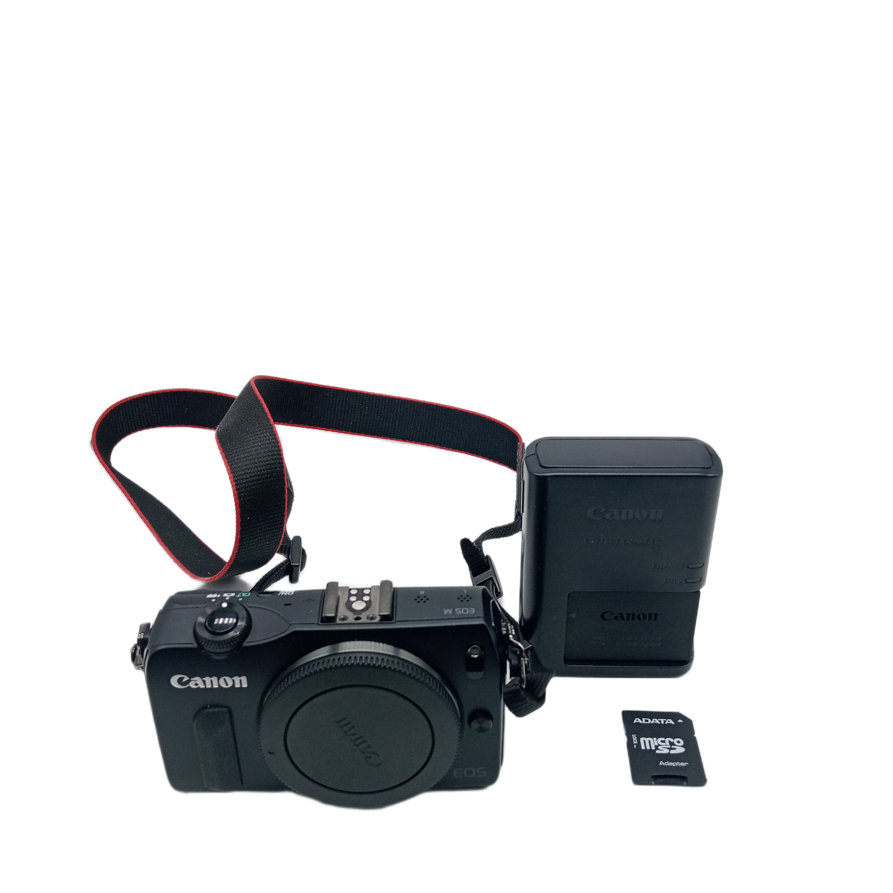 Canon EOS M Mirrorless Camera With 18-55mm Lens +Bag, Charger, SD Card & Manual (WR 1359205)
