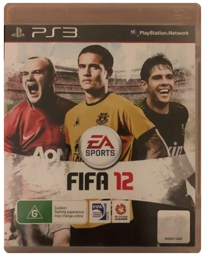 Fifa 12 Playstation 3 In good Condition With Manual