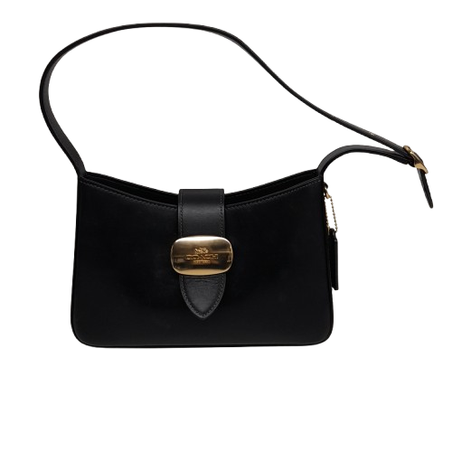 COACH Eliza Handbag Black with Certificate of Authenticity (MR)