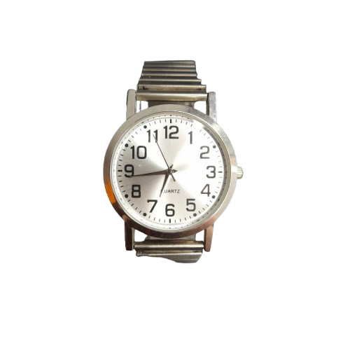 Generic Ladies Stainless Steel Watch with Stretch Band No Accessories (MR)
