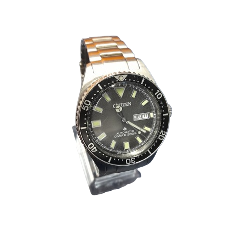 Citizen Watch 8204-A5K1201 Unisex Silver Metal Band (ln)
