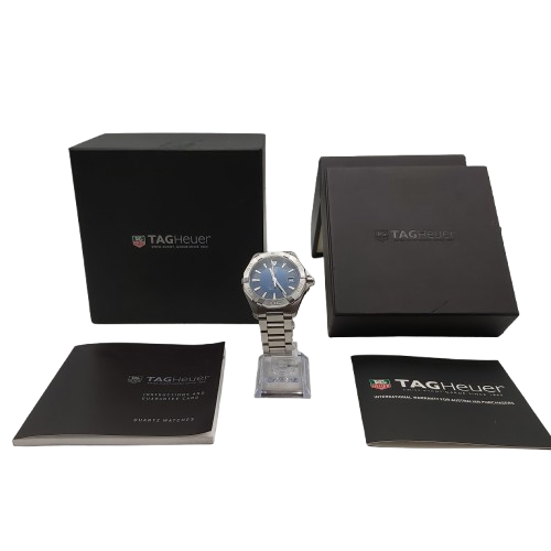 Mens Tag Heuer Watch Way112BA091 With Box And Books