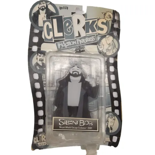 Clerks Inaction Figures – Silent Bob Clerks Series 1 Wizard World Chicago Exclusive 2003