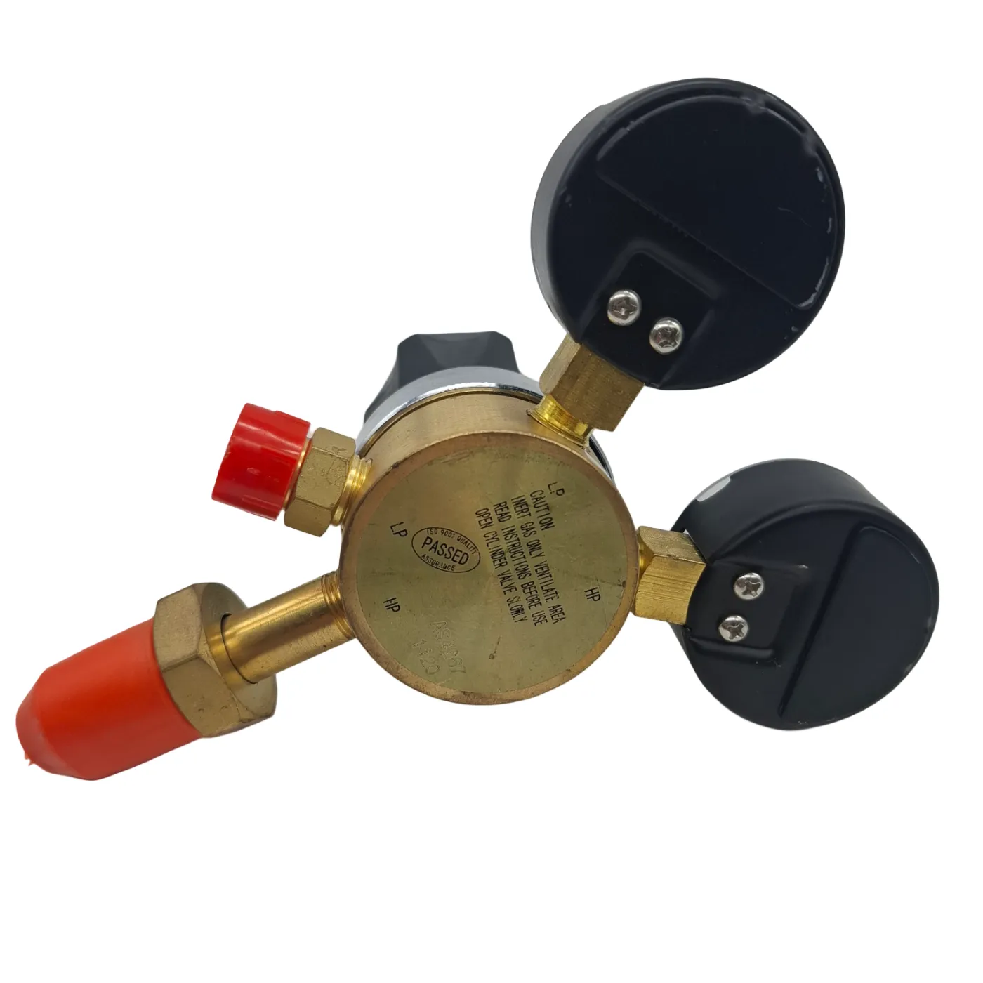 Duralloy 2 Gas Pressure Gauge Head AS4267 Silver/Black (WR 1419314)