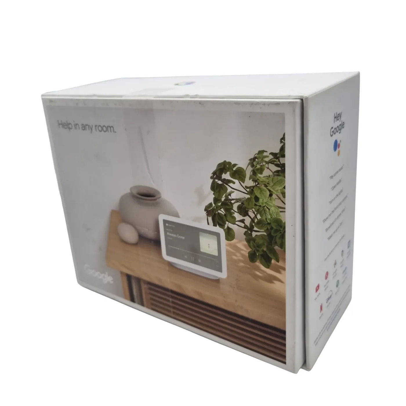 Google Nest Hub 2nd Gen GUIK2 + Box + Power (WR 1406664)
