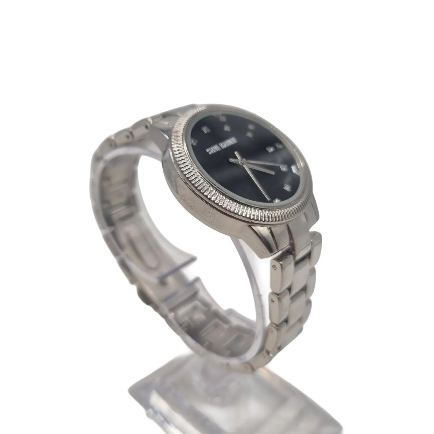 Steve Madden Women’s Alloy Watch SM-8153 Silver (WR 1409438)