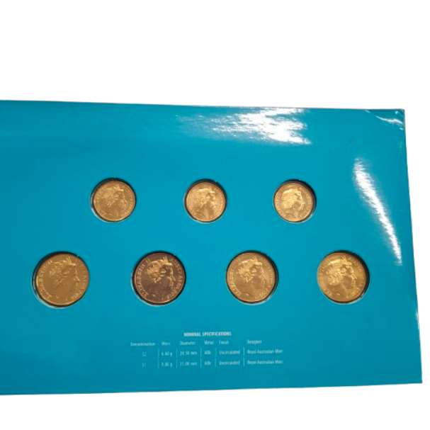 Ram Coin Set 2018 Gold Coast Comm  (JN)