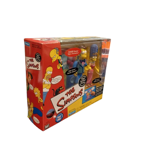 The Simpsons WOS High School Homer & Marge Action Figure Set (WR)
