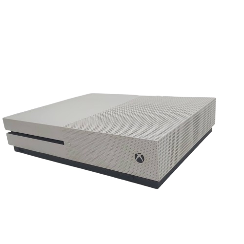 Microsoft Xbox One S Console 1681 – White (with Controller & Cables)