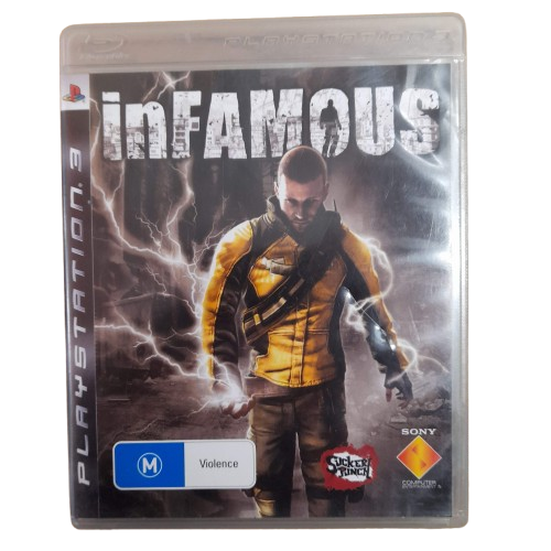 Sony Playstation 3 InFamous, Excellent Condition, With Case + Manual (GE)