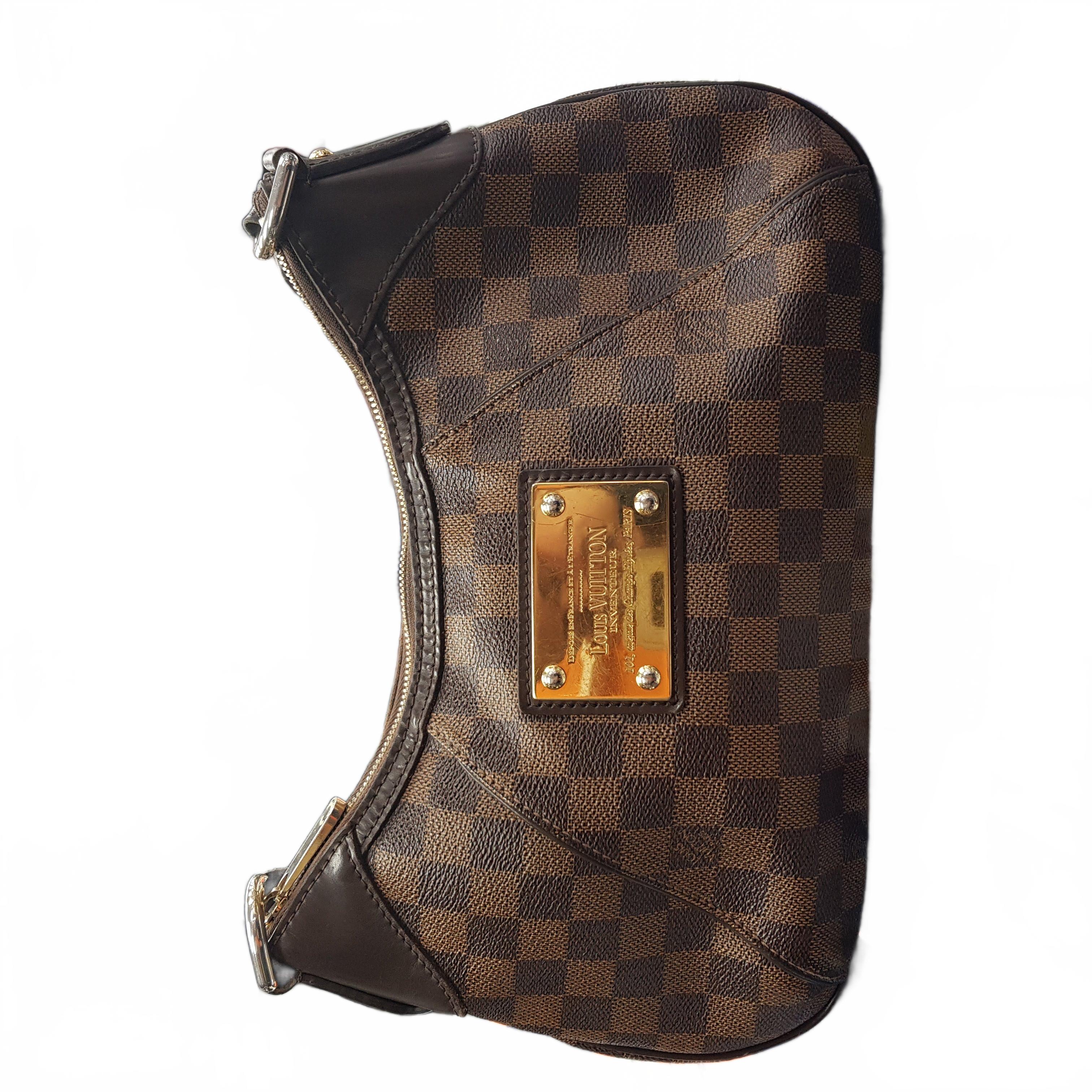 Louis Vuitton Thames Damier Ebene Shoulder Bag Brown (MR)
