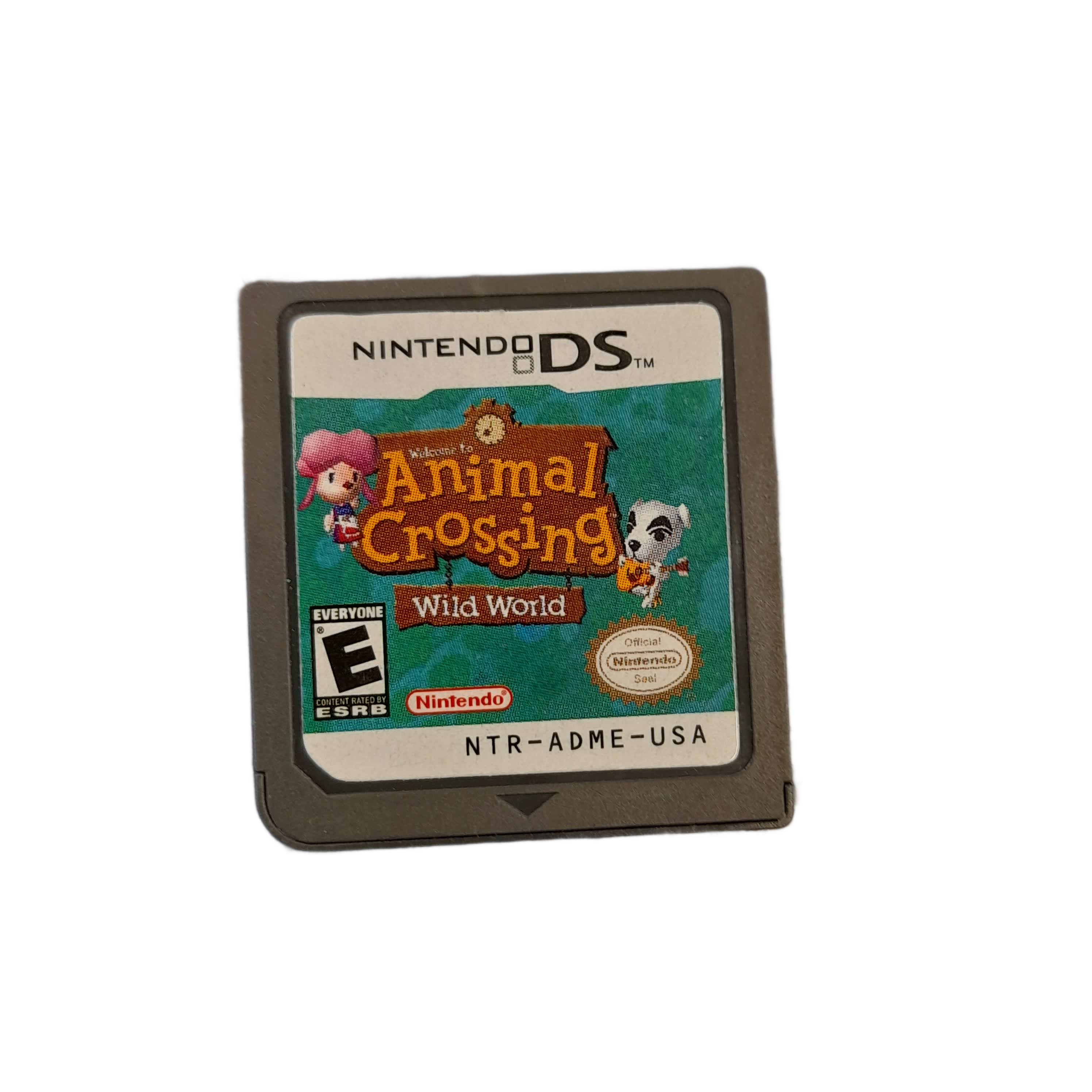 Nintendo DS Animal Crossing Wild World, Excellent USED Condition, ESRB Cartridge In Australian Case (GE 9331)