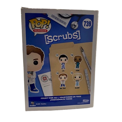 Dr Cox Scrubs Pop Vinyl – 739. Unopen. (NG 1386772)
