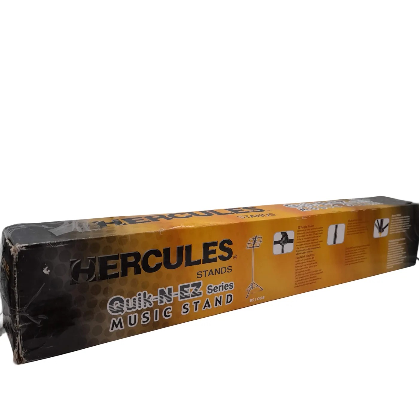 Hercules Music Stand Quik-N-EZ Series Black (WL 1420917)