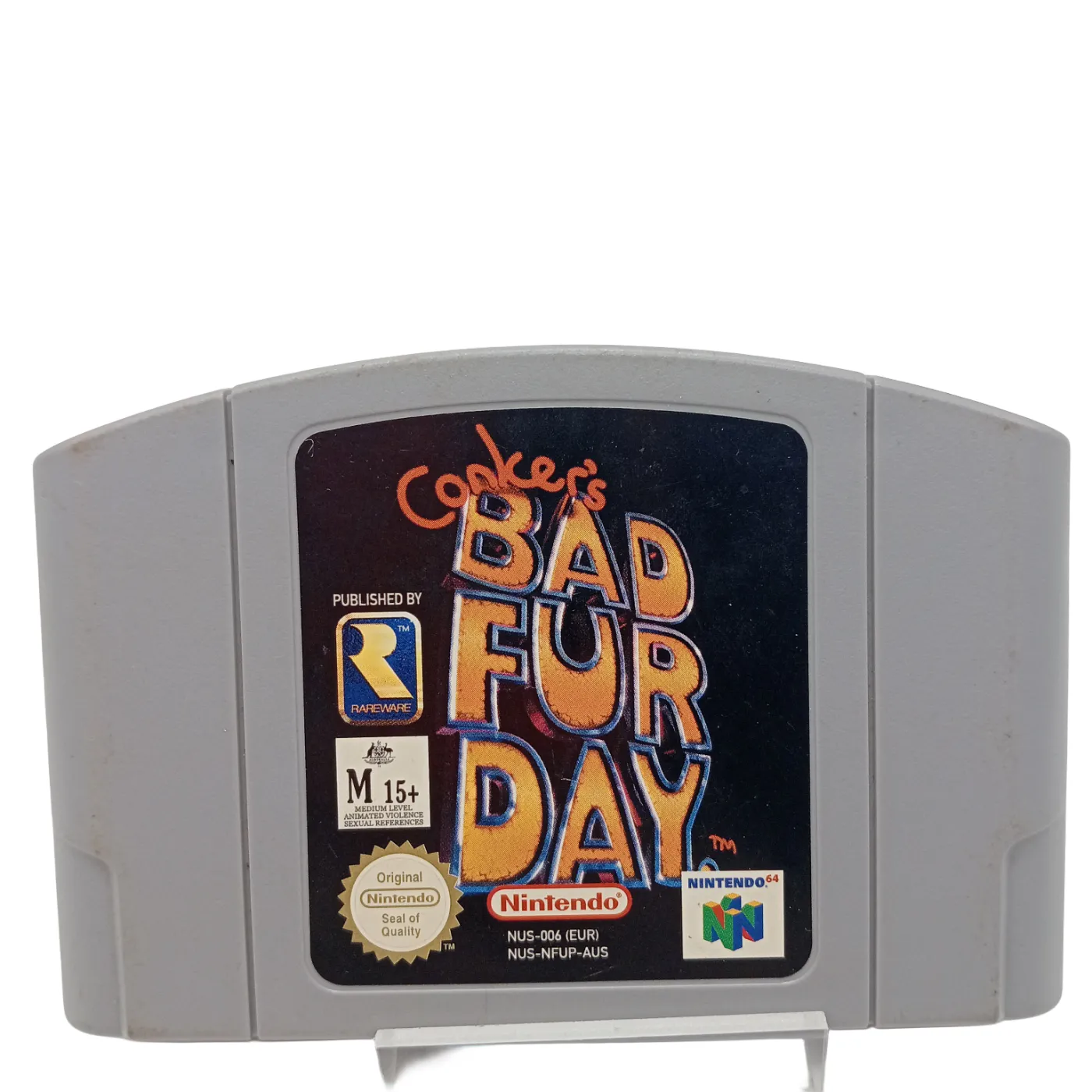 Conker’s Bad Fur Day – Nintendo 64 Game (Grey Cartridge)   (WR 1349943)